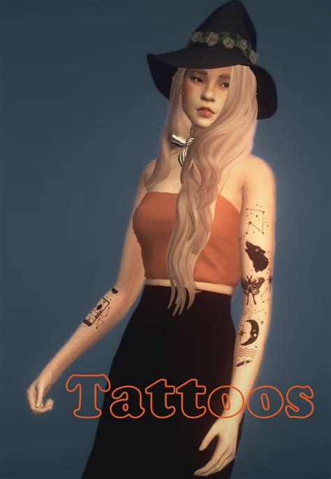 Mmfinds Sims 4 Tattoos Sims 4 Sims Mods