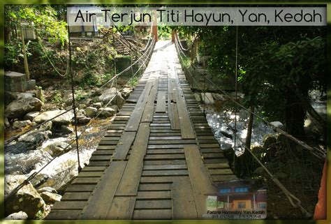 Uniqueness of this attraction titi hayun recreational forest is situated 3km away from the town of yan. Fadzrie Homestay, Yan, Kedah