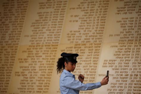 Israel Comes To Standstill As Siren Wails For Memorial Day