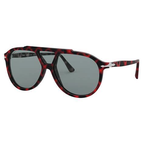 Persol Po3217s Havana Polarized Light Blue Sunglasses Persol Eyewear Avvenice