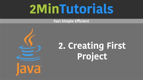 Java Tutorials For Beginners In Minutes First Project YouTube