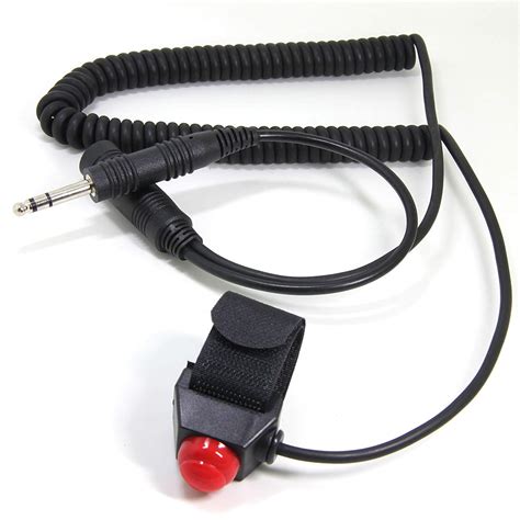 Mount Strap Aviation Aircraft Push To Talk Switch Botton Ptt Ancable