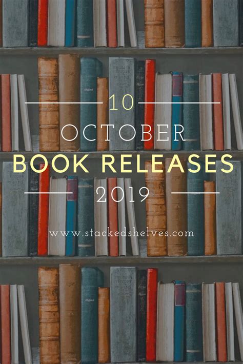 Top 10 Book Releases October 2019 Books To Read Book Release