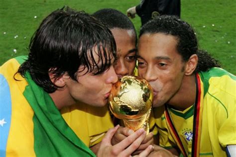 Favorite World Cup Moment Kaká Robinho And Ronaldinho Kissing The