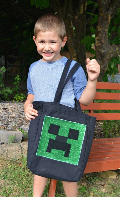 Diy Minecraft Bag Amy Latta Creations