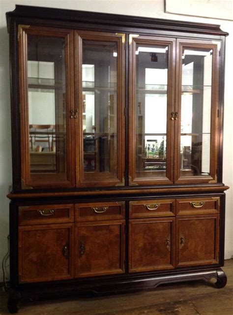 Check spelling or type a new query. Broyhill China Cabinet in the style of Chin Hua | China ...
