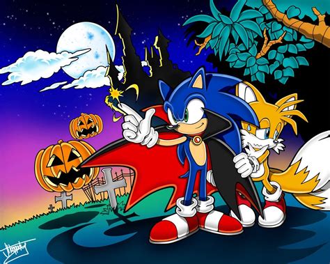 Sonic Halloween Wallpapers Top Free Sonic Halloween Backgrounds