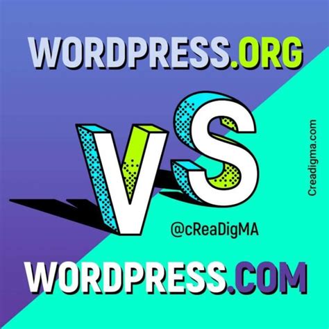 Diferencias Entre Wordpress Org Y Wordpress Com Creadigma
