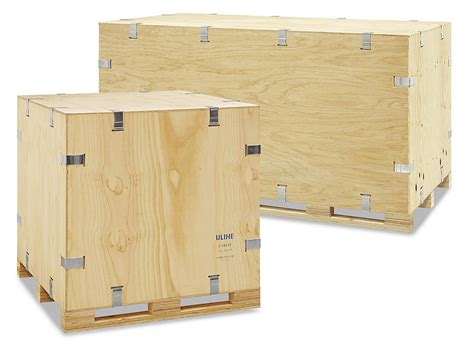 Heavy Duty Wood Crates Heavy Duty Wooden Crates In Stock Ulineca