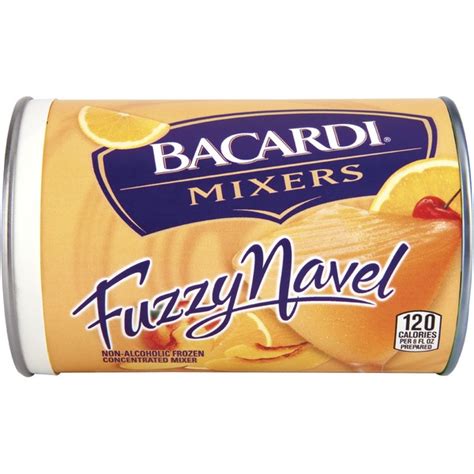 Bacardi Frozen Mixers Frozen Concentrate Fuzzy Navel 10 Oz From