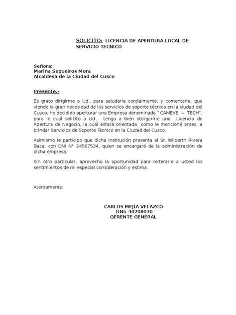 Carta De Autorizacion Para Retirar Un Paquete N Carta De