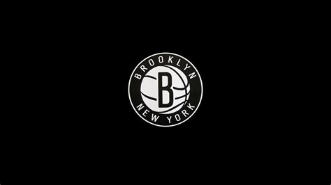 Brooklyn nets logo by unknown author license: 35+ Brooklyn Nets Logo Wallpaper on WallpaperSafari