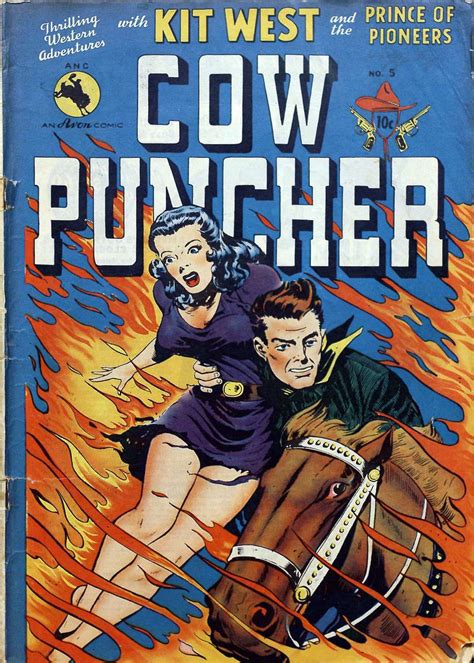 Cow Puncher Comics 5 Avon Periodicals Comic Book Plus