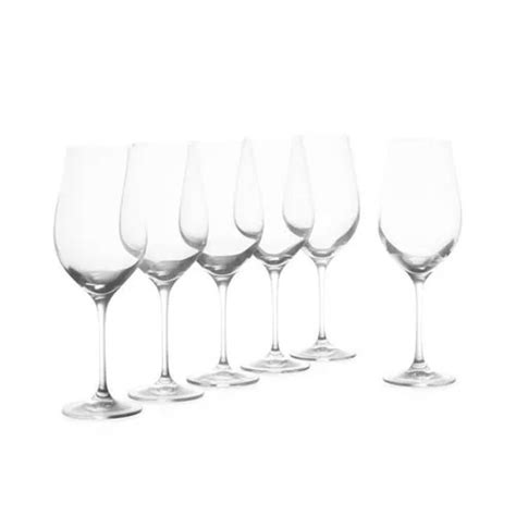 New Krosno Vinoteca White Wine Glass Set Of 6 Rrp 50 Wine Glass Wine Glass Set Glass