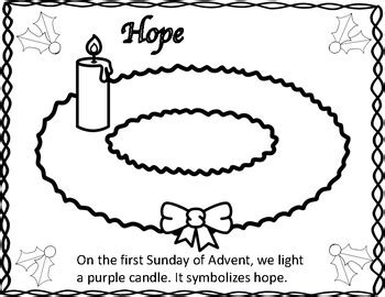 Advent Hope Coloring Page Coloring Pages