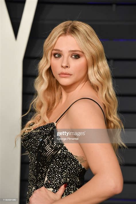 Chloe Grace Moretz Attends The 2019 Vanity Fair Oscar Party Hosted By News Photo Getty Images