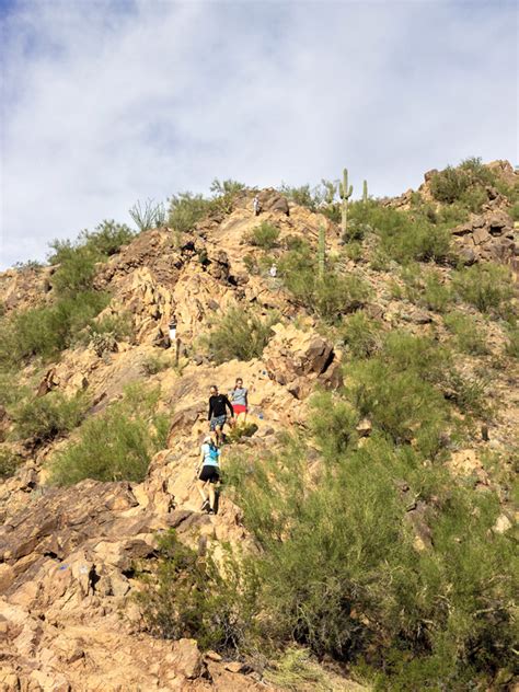 Hike To Phoenixs Camelback Mountain Summit On The Cholla Trail