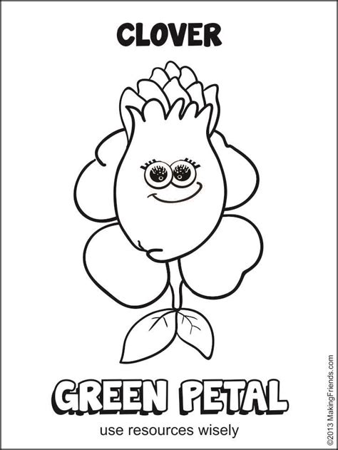Daisy Flower Daisy Flower Daisy Girl Scout Petals Coloring Page E