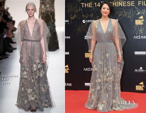 Zhang Ziyi 章子怡 In Valentino 14th Chinese Media Awards Red Carpet