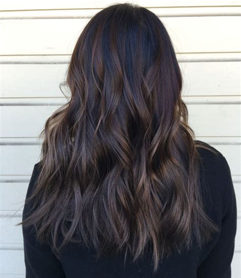 Dark Brown Hair Color With Balayage Oconnell Whimes52