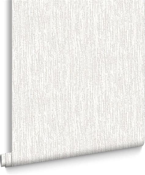 Superfresco Woodchip Cover Bark Wallpaper White By Graham And Brown