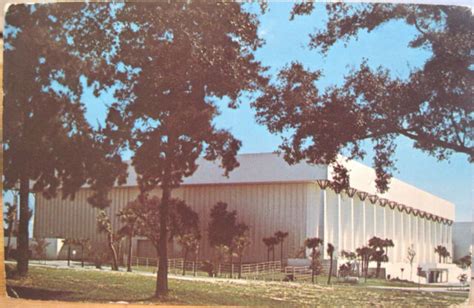 Florida Postcard Lakeland Civic Center Arena Perkins Photographic 1977