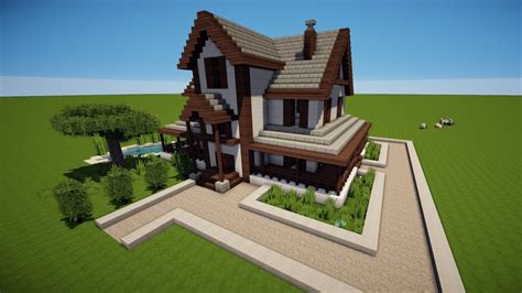 Modernes haus mit pool in minecraft bauen tutorial haus 207 ich möchte euch gerne mein modernes minecraft. 42 Best Pictures Minecraft Modernes Haus Bauen / MODERNES ...