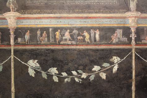 Roman Fresco Villa Of The Farnesina Rome Illustration Ancient