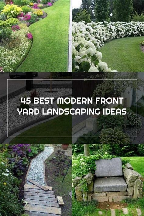 Landscaping Ideas 45 Best Modern Front Yard Landscaping Ideas Front