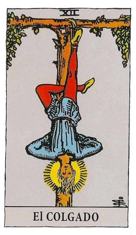 Que Significa El Colgado En El Tarot Rider Waite