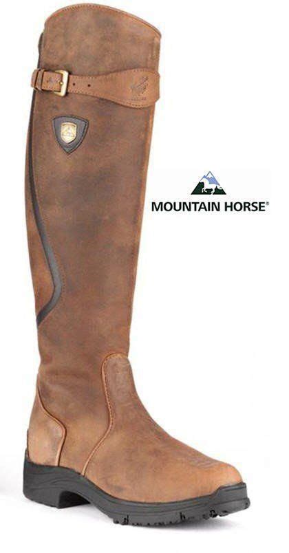 Mountain Horse Winter Riding Boots Snow River High Quality Full Grain