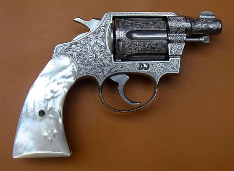 Pimping Weapons Daily Factory Engraved Colt Detective