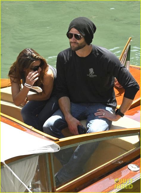 Photo Jared Padalecki Wife Genevieve Boat Ride Venice 37 Photo 4592537 Just Jared