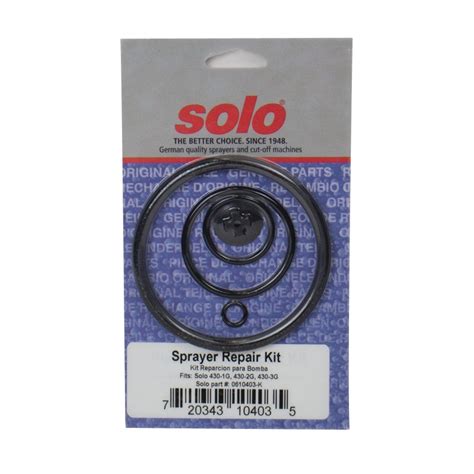 Pump Repair Kit 430 Solo