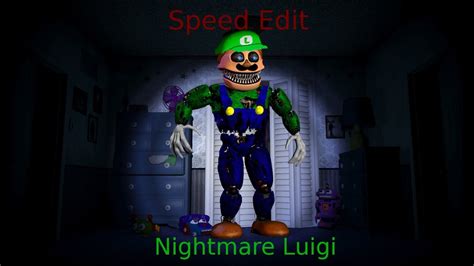 I Was Bored Nightmare Luigi Speed Edit Youtube