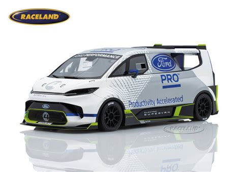 Ford Transit Electric Supervan 4 2000hp 2022 Maßstab 118 2020