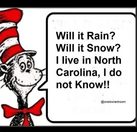Weather Jokes Burke County Living In North Carolina Southern Pine