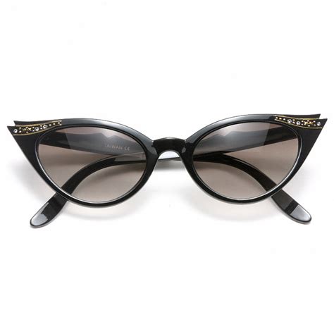 lady gaga style rhinestone cat eye celebrity sunglasses cosmiceyewear