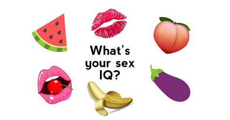 Can We Guess Your Sex Iq Playbuzz