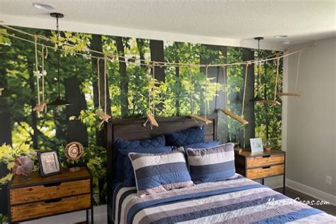 Creating A Forest Themed Bedroom • Marcia Socas