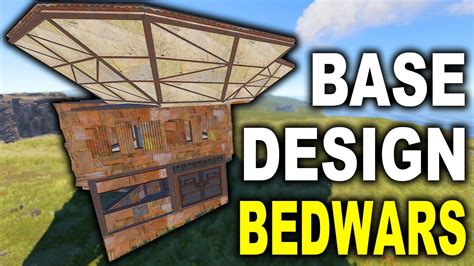 Super Efficient Build Rust Bedwars Base Design Youtube