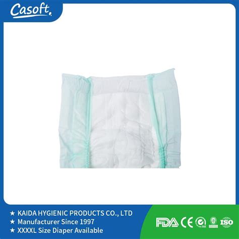 Hospital Disposable Wetness Indicator Extra Thick Adult Diaper Nappy