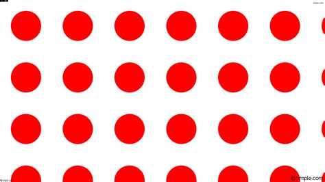 Raspaw Red And White Polka Dot Background Hd