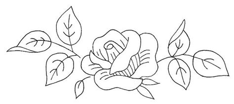Plantillas Dibujos De Flores Para Bordar A Mano