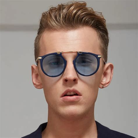 2016 New Arrival Vintage Round Glasses Mens Sun Glasses Cool Safty Glasses Mirro Sunglasses