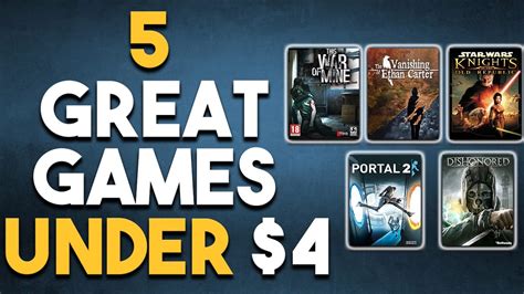 5 Great Games Under $4 - Steam Autumn Sale 2016 - YouTube