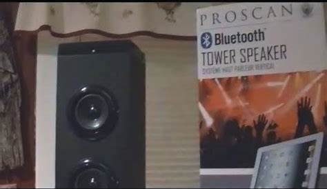 ProScan Tower Speaker Review - YouTube