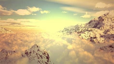 Download Wallpaper For 2560x1600 Resolution Mountains Clouds Sunlight