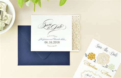 Claim your wedding weekend with a save the date. 5 Creative Save the Date Ideas - Cards & Pockets Design Idea Blog