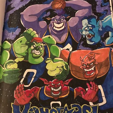 If you're looking for the best space jam wallpaper then wallpapertag is the place to be. #Art #MyArt #SpaceJam #Monstars | Disney drawings ...